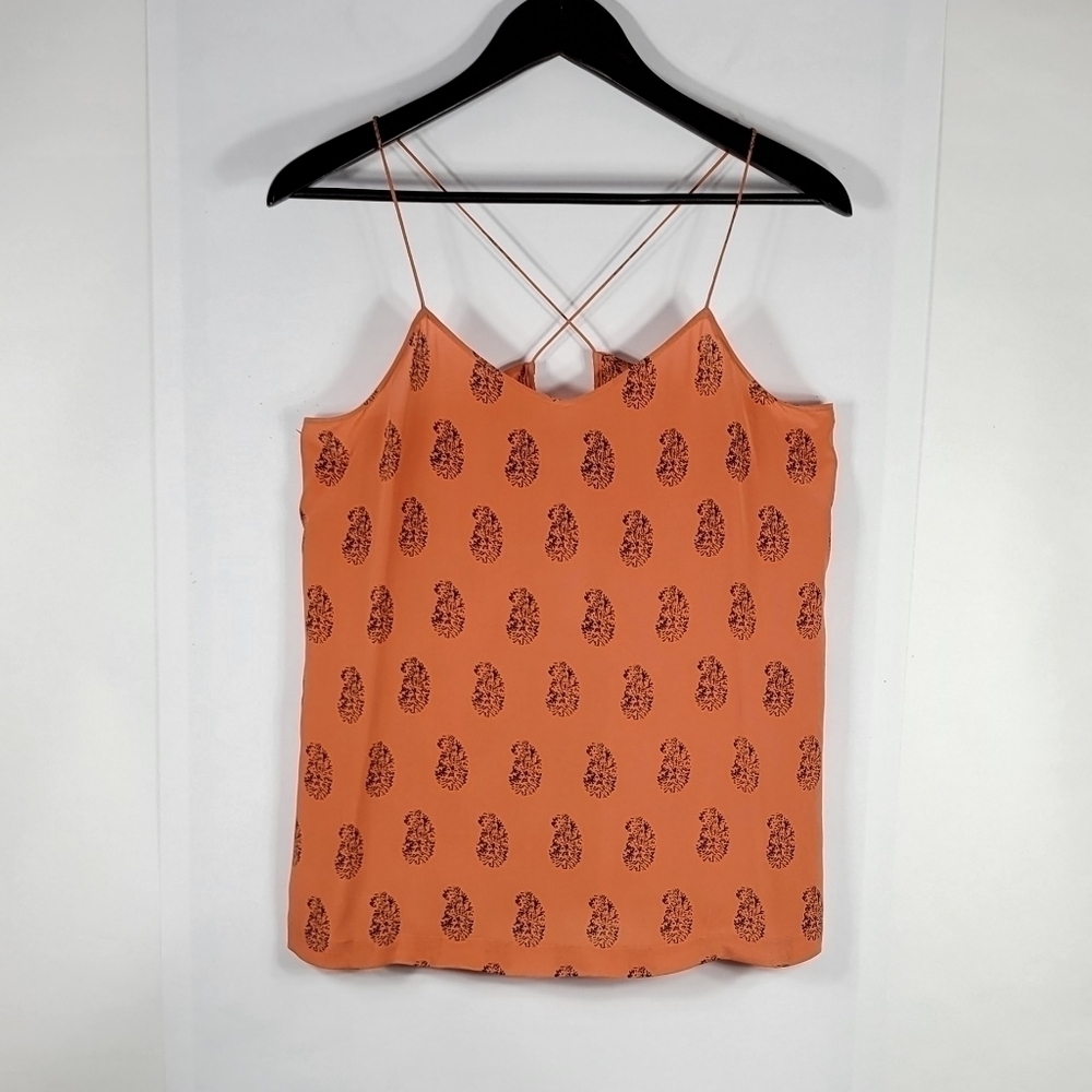 Madewell Silk Blouse #323 Size M - Picture 4 of 8